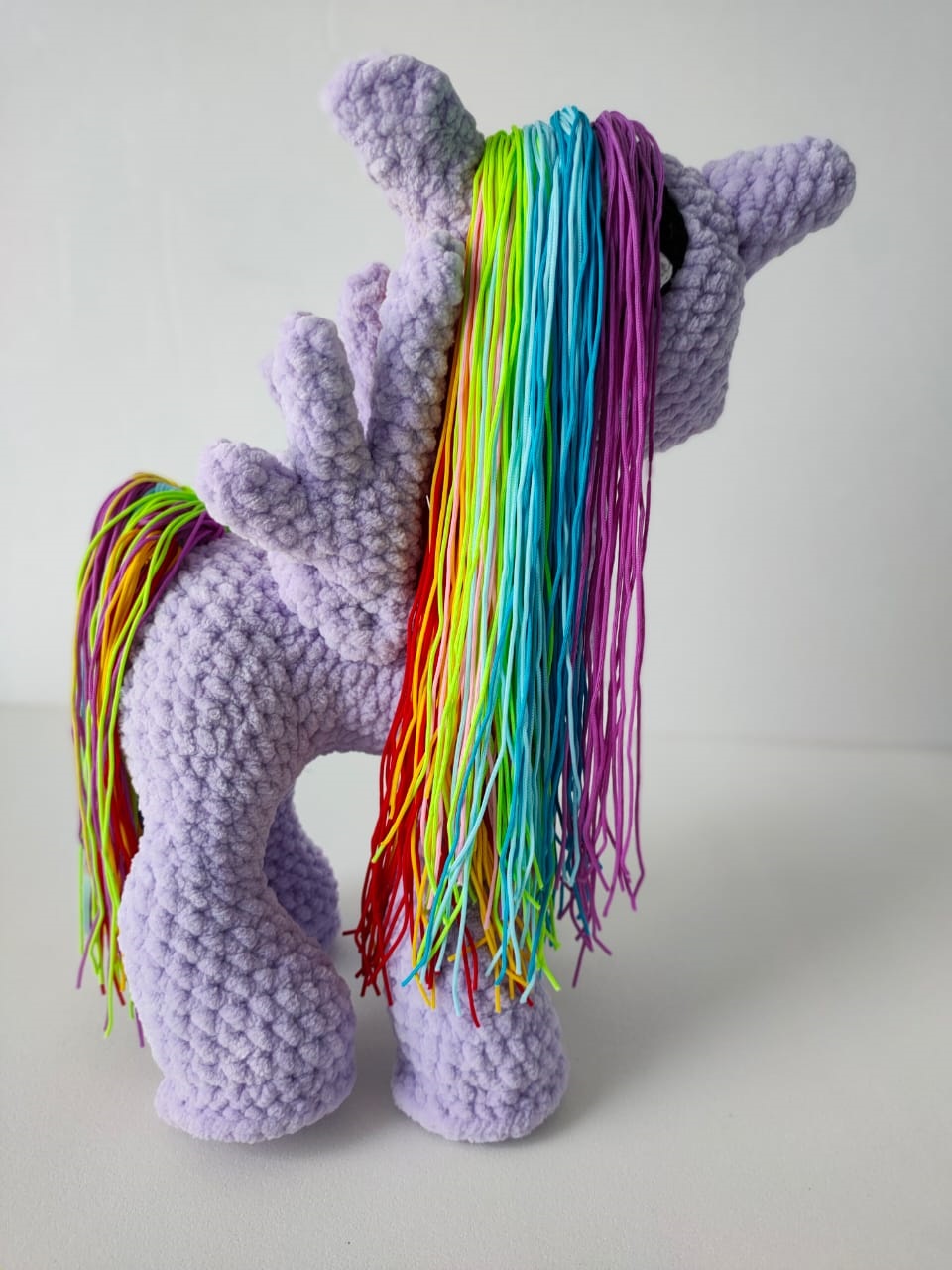 Plush Unicorn Knitted Toy – Say Art Studio - Greeting Cards in Dubai ...