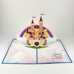 Encouraging Greeting Card with Magical Castle