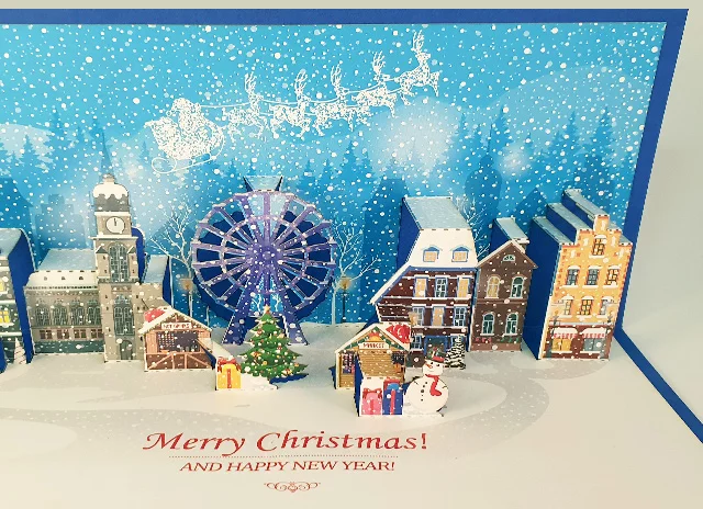 Christmas Town Greeting Card - Image 3