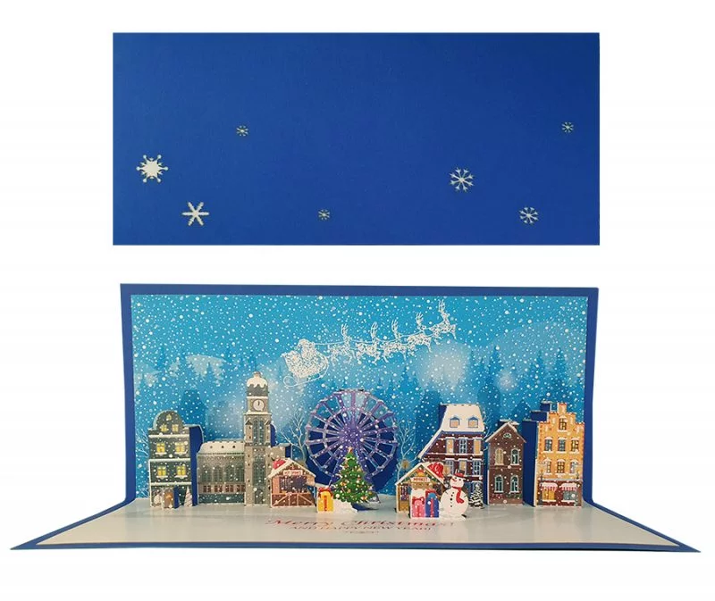 Christmas Town Greeting Card - Image 4