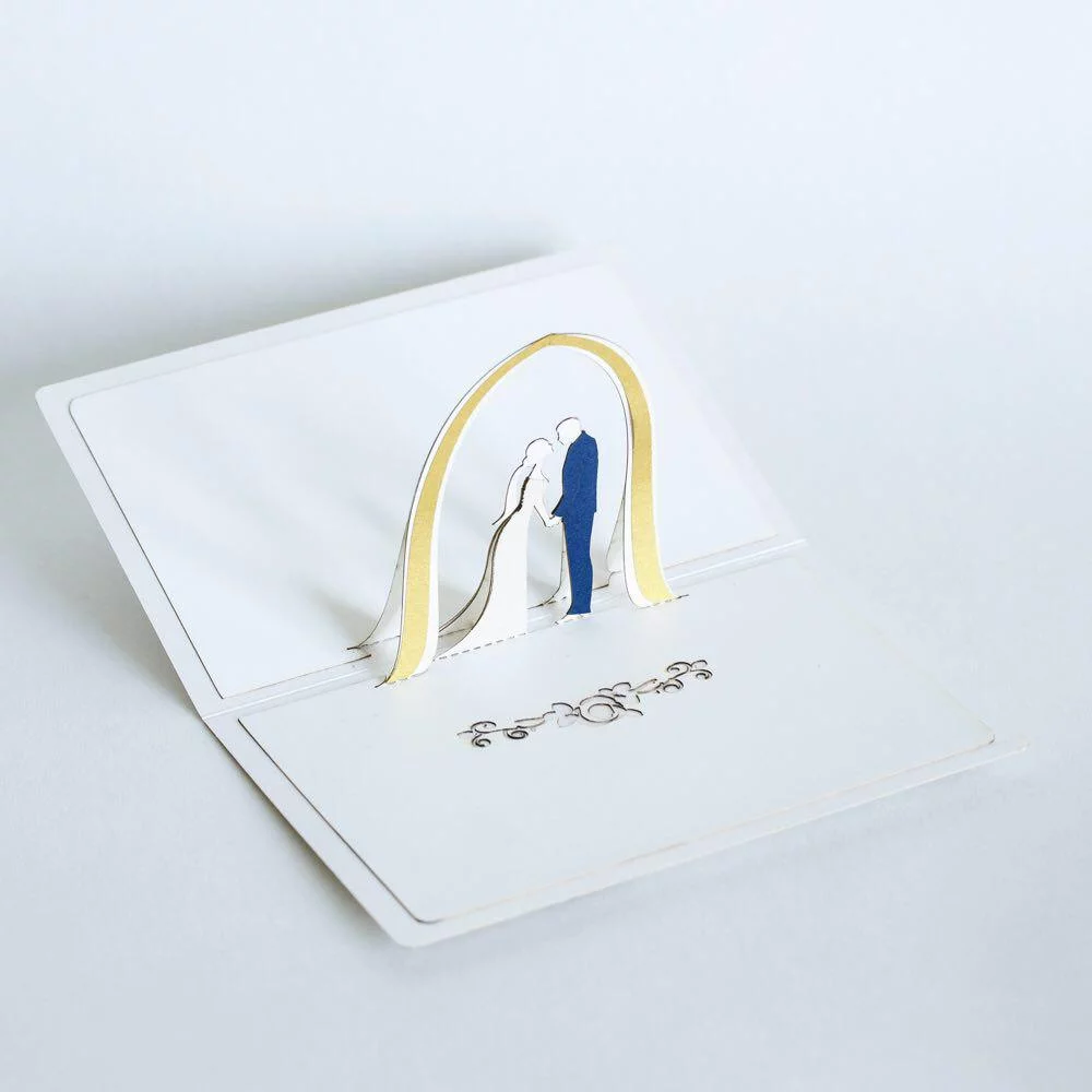 Wedding Invitation 3D Greeting Card - Image 4