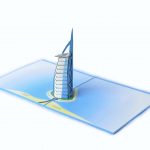 Burj Al Arab Greeting Card