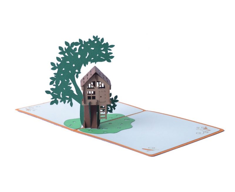 Treehouse 3D Greeting Card - Image 3