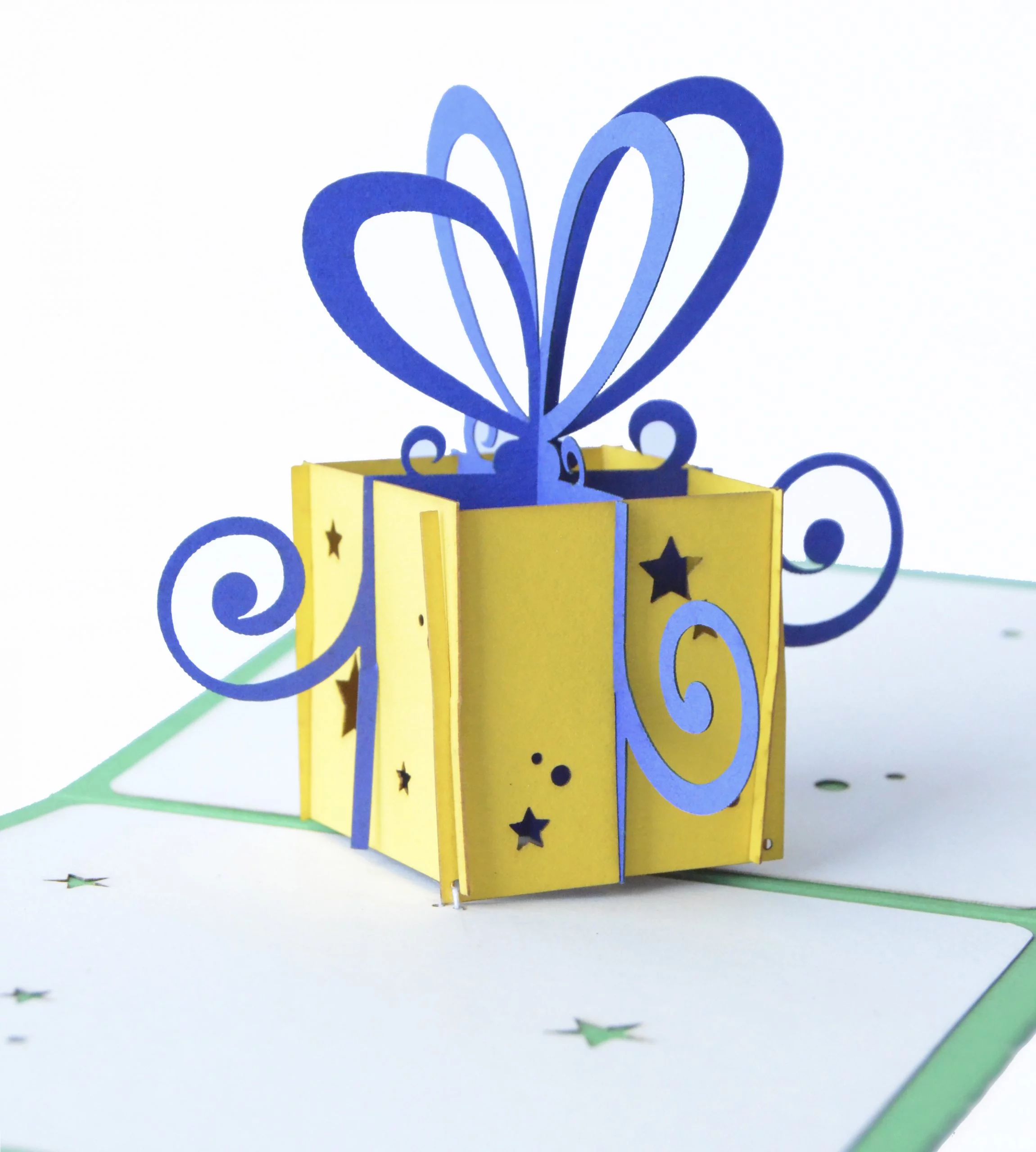 Happy Birthday 3D Greeting Card with Pop-Up Gift - Image 3