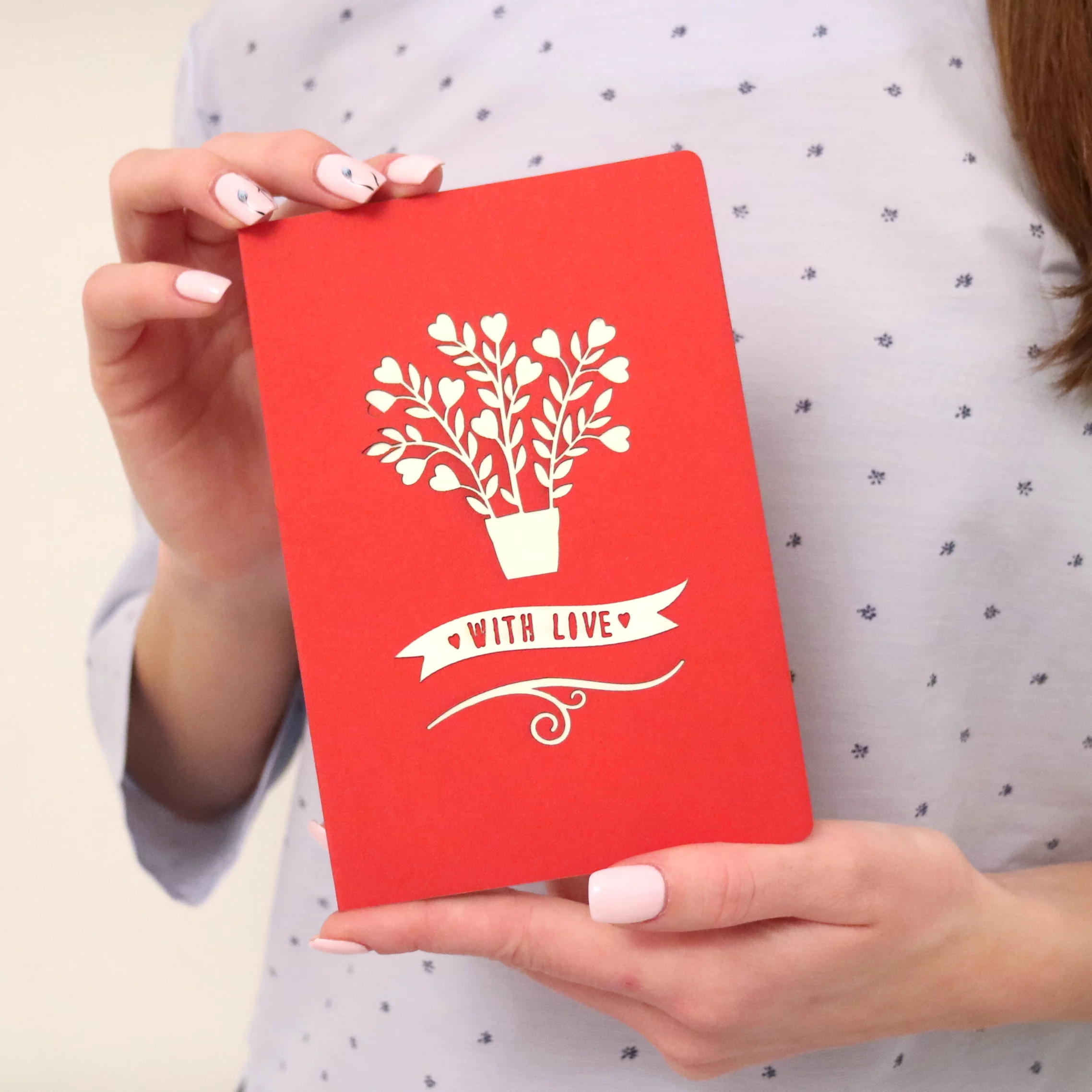 Love, Romance 3D Greeting Card - Image 2