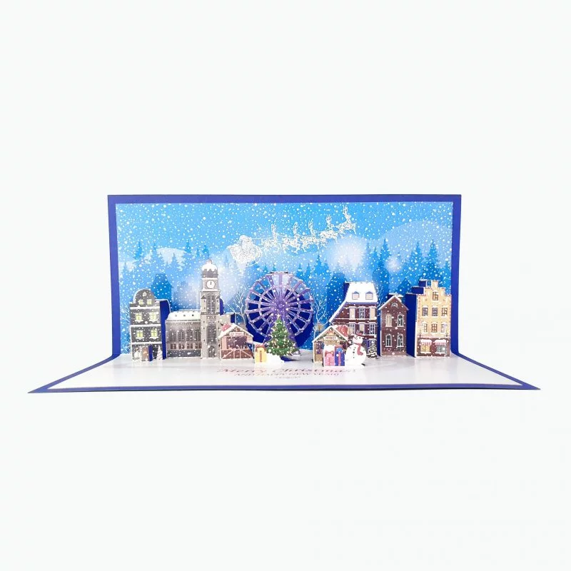 Christmas Town Greeting Card