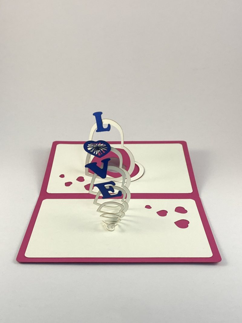 Love Word 3D Greeting Card - Image 5