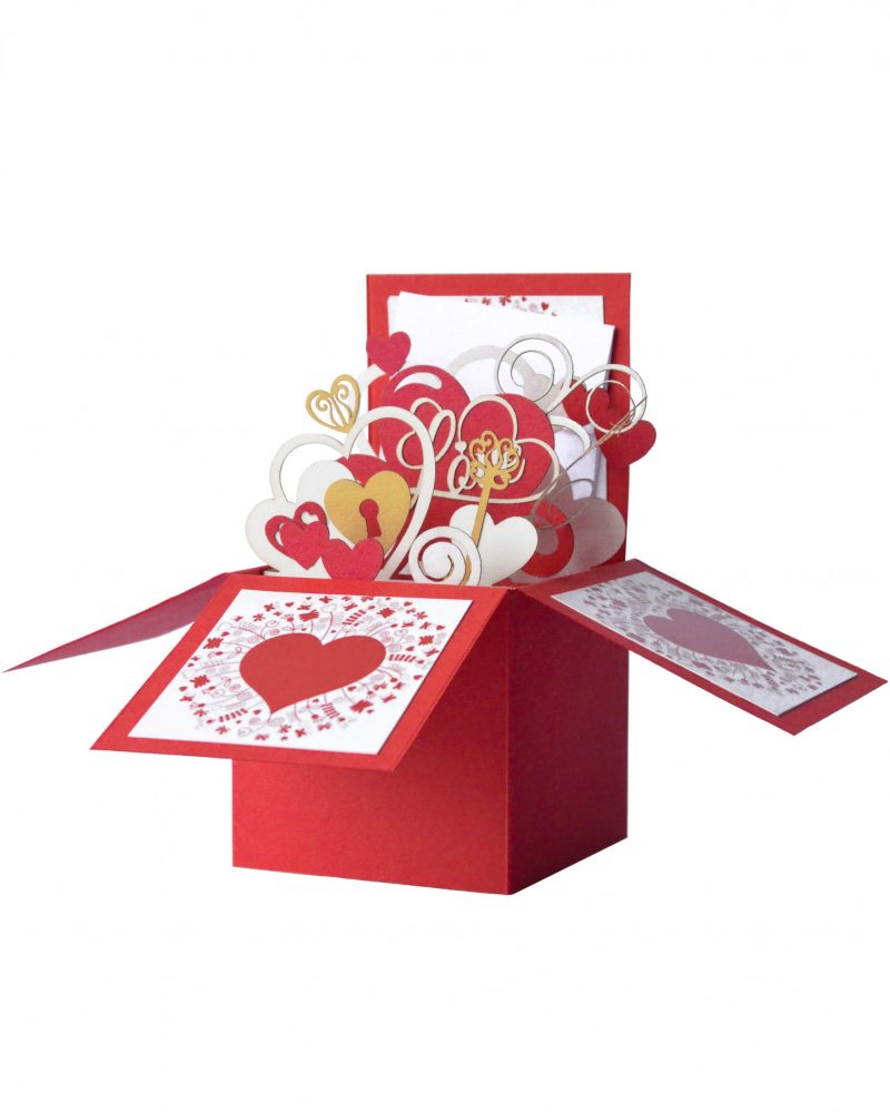 3D Romantic Greeting Box