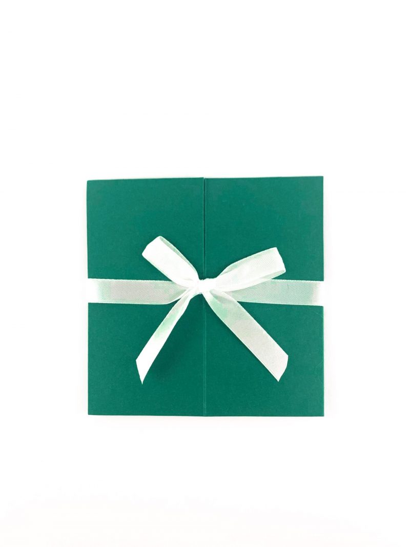 Green Flowers 3D Greeting Box - Image 3