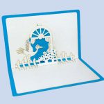 Newborn Boy 3D Greeting Card