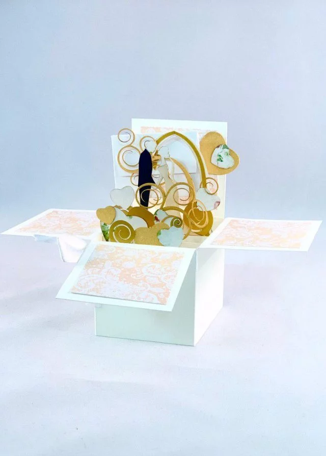 Wedding 3D Greeting Box