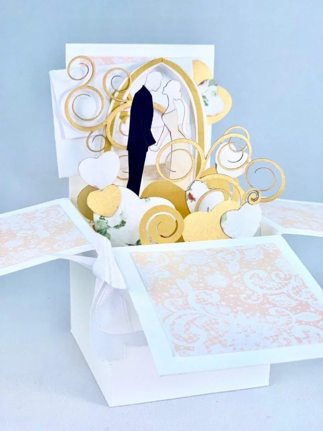 Wedding 3D Greeting Box - Image 3